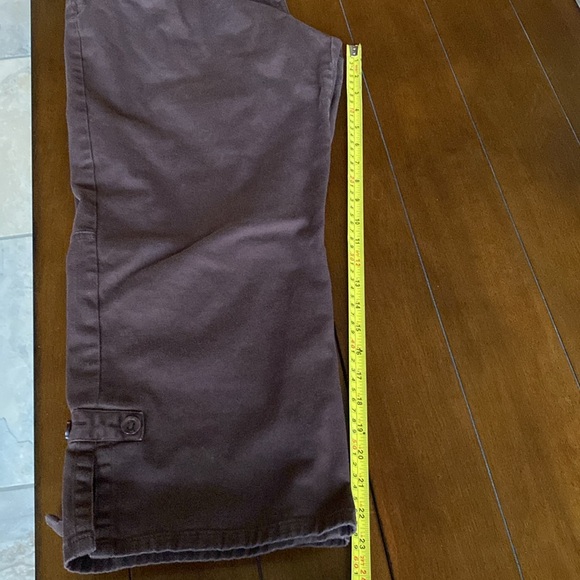 CACHE CREEK Dark Brown Capris Size 14 - Picture 10 of 11
